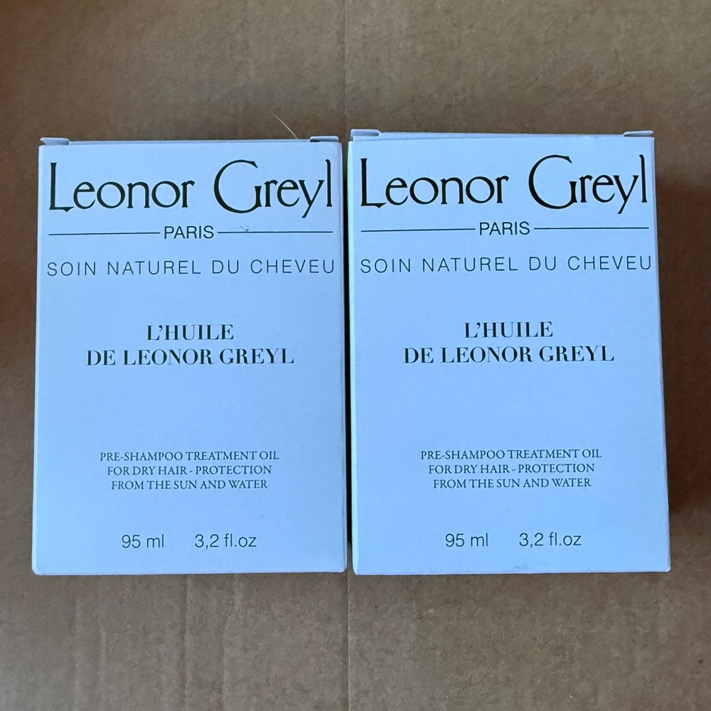 BNIB Huile de Leonor Greyl Pre-Shampoo Treatment Oil